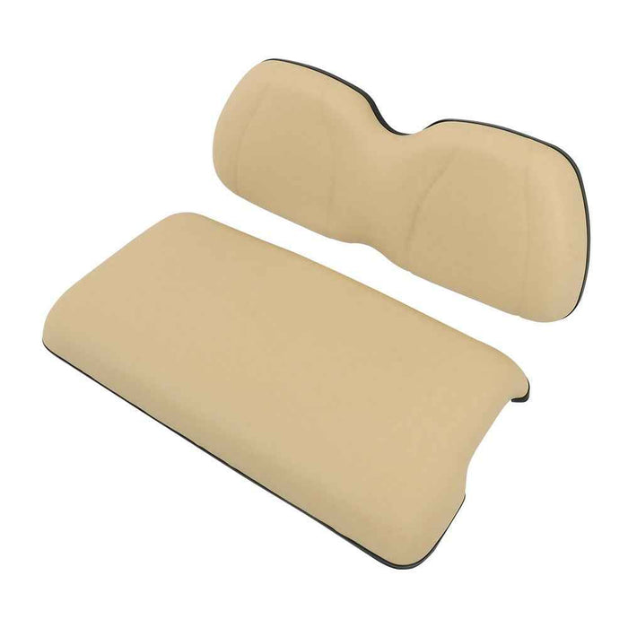 DURAFORCE New Fit For Club Car Golf Cart Precedent Beige Front Seat Cushion & Backrest