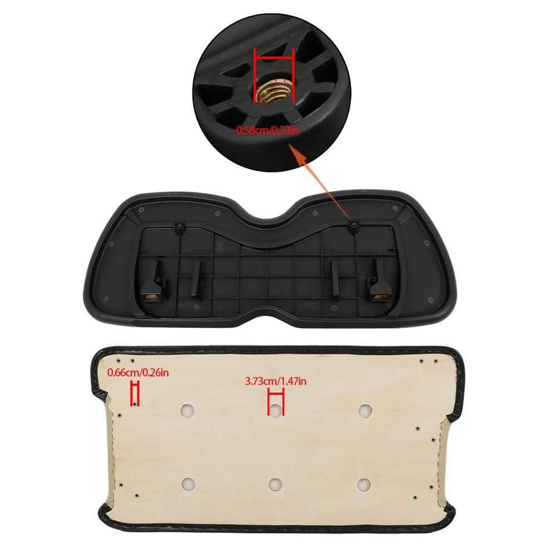DURAFORCE New Fit For Club Car Golf Cart Precedent Beige Front Seat Cushion & Backrest