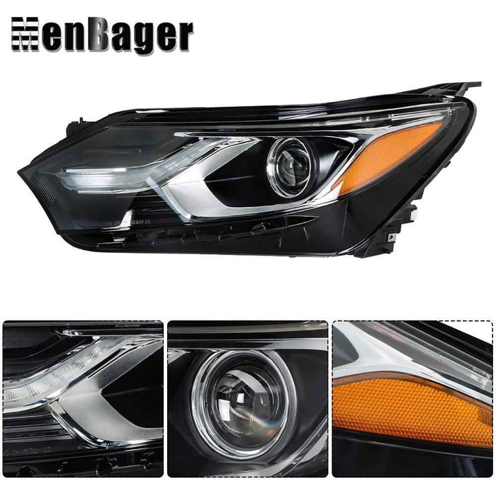 DURAFORCE For 2018 2019 2020 2021 Chevrolet Equinox HID Driver Side Headlight Assembly