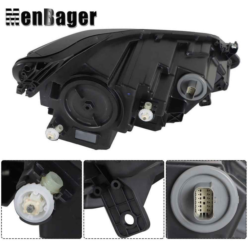 DURAFORCE For 2018 2019 2020 2021 Chevrolet Equinox HID Driver Side Headlight Assembly