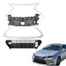 DURAFORCE 4Pcs Front Bumper Grille Molding Trim For Lexus ES300H ES350 2016 2017-2018