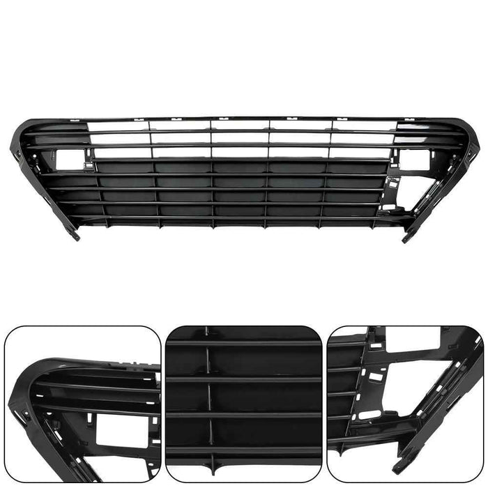 DURAFORCE 4Pcs Front Bumper Grille Molding Trim For Lexus ES300H ES350 2016 2017-2018