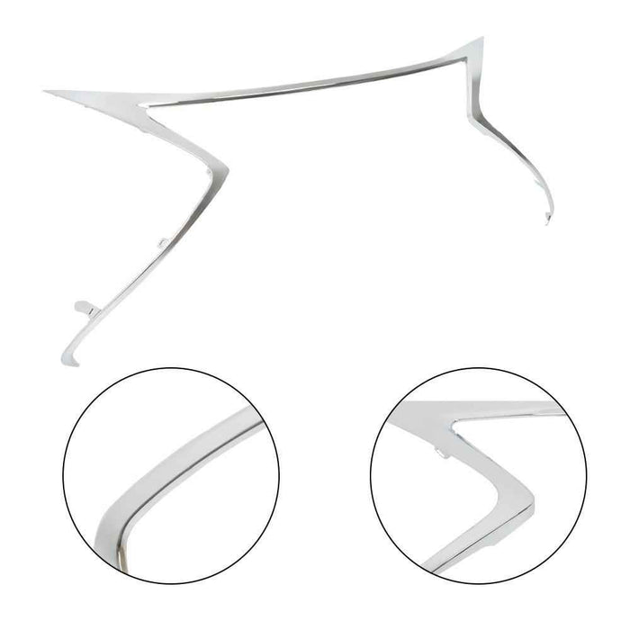 DURAFORCE 4Pcs Front Bumper Grille Molding Trim For Lexus ES300H ES350 2016 2017-2018
