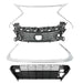 DURAFORCE 4Pcs Front Bumper Grille Molding Trim For Lexus ES300H ES350 2016 2017-2018