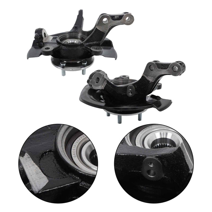 DURAFORCE For 07-09 Honda CR-V L4 51216SWAA00 Steering Knuckle Wheel Hub Bearing Assembly