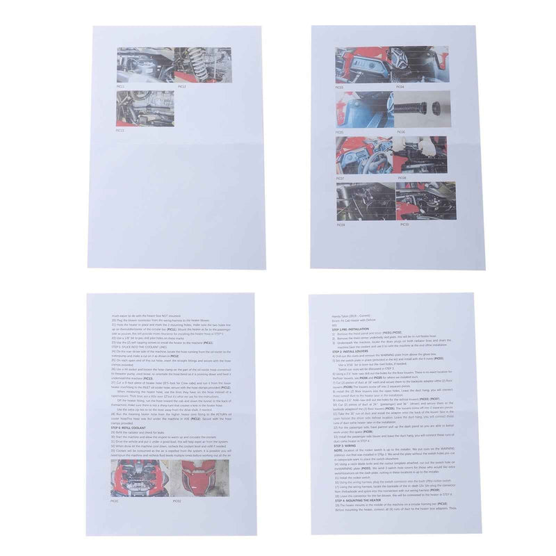 DURAFORCE Cab Heater Kit with Defrost For Honda Talon 2019-2020 SSHK920-00