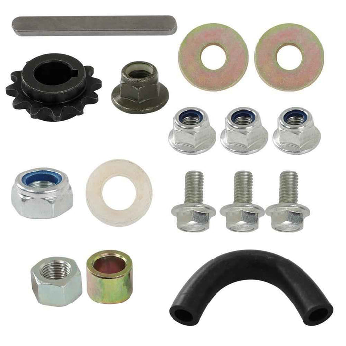 DURAFORCE Go Kart Forward Reverse Gear Box For 2hp - 7hp Engine 41p 10t Or 12t TAV30