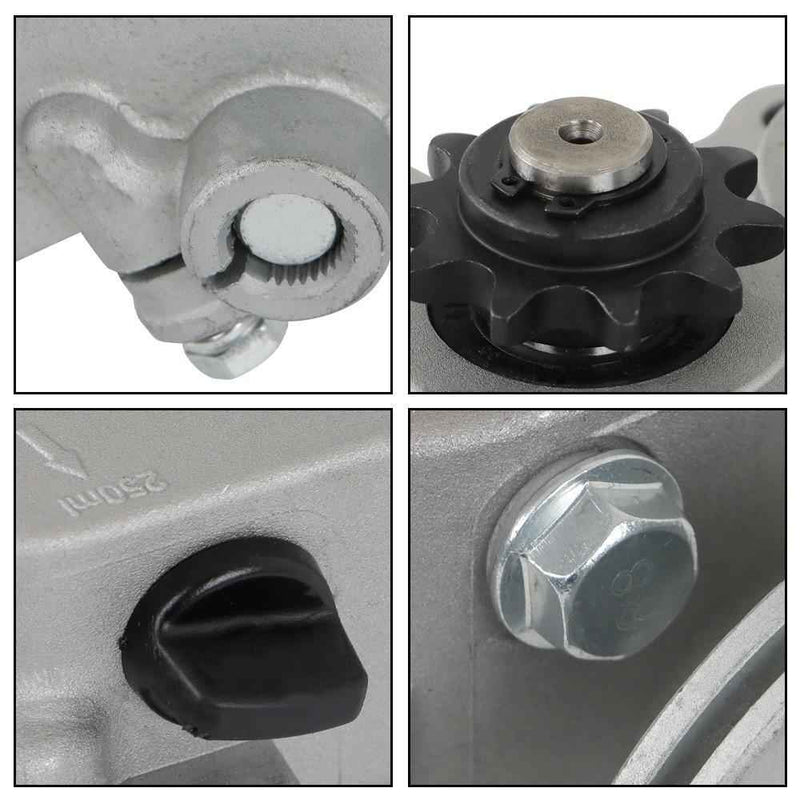 DURAFORCE Go Kart Forward Reverse Gear Box For 2hp - 7hp Engine 41p 10t Or 12t TAV30