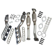 DURAFORCE For Nissan Titan 5.6L 2005-2014 Front+Rear+Right+Left Catalytic Converters Set