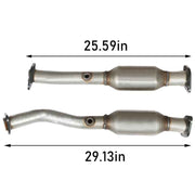 DURAFORCE For Nissan Titan 5.6L 2005-2014 Front+Rear+Right+Left Catalytic Converters Set