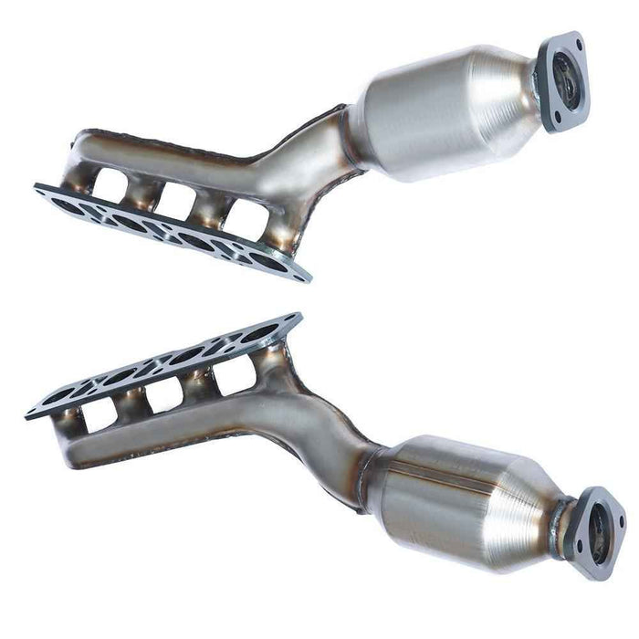 DURAFORCE For Nissan Titan 5.6L 2005-2014 Front+Rear+Right+Left Catalytic Converters Set