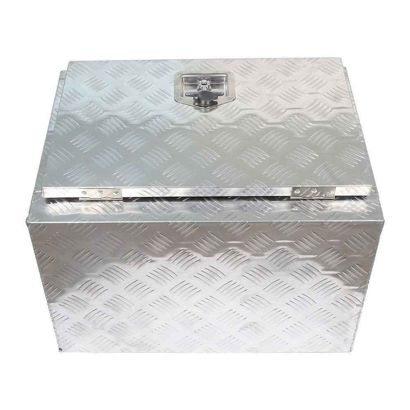DURAFORCE Aluminum Tool Box 24" × 17" × 18" Trailer Flatbed Underbody Truck Bed Storage
