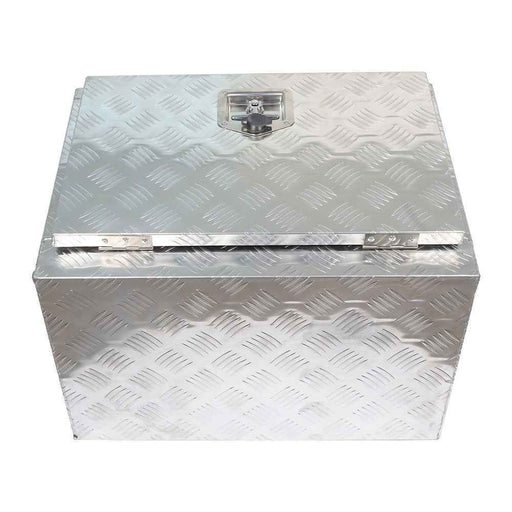 DURAFORCE Aluminum Tool Box 24" × 17" × 18" Trailer Flatbed Underbody Truck Bed Storage