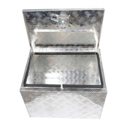DURAFORCE Aluminum Tool Box 24" × 17" × 18" Trailer Flatbed Underbody Truck Bed Storage