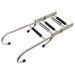 DURAFORCE Stainless Steel Folding Ladder Telescoping 400 lb. Limit 2 Step + 3 Step
