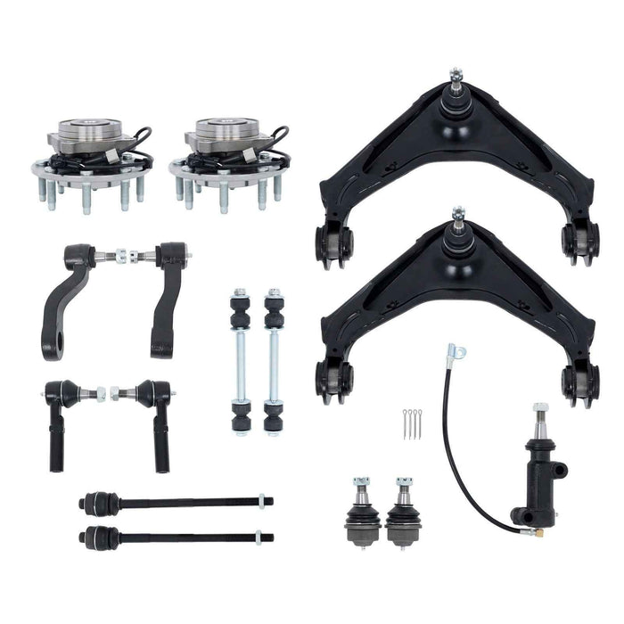 DURAFORCE For Gmc Sierra 2500 2001 2002-2004 15× Front Wheel Bearing Hub Control Arm K6535