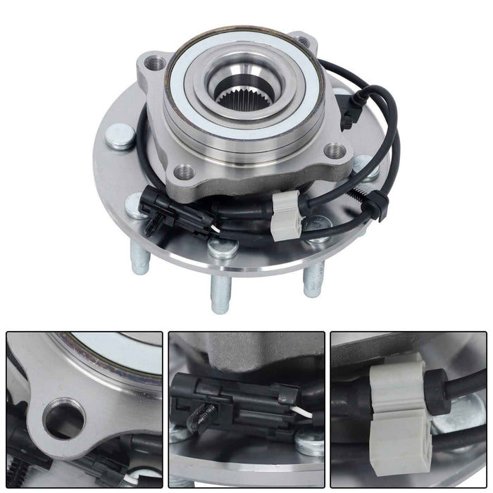 DURAFORCE For Gmc Sierra 2500 2001 2002-2004 15× Front Wheel Bearing Hub Control Arm K6535