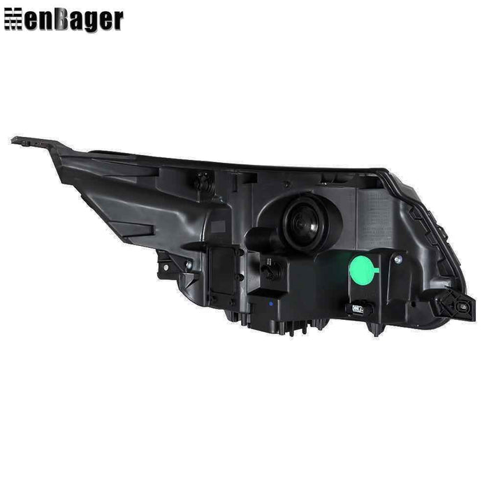 DURAFORCE Headlights For Ford Explorer 2016 2017 2018 Chrome Halogen w/LED DRL Left Side