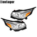 DURAFORCE Headlights Headlamps For Chevy Malibu 2013 2014 15 Left&Right W/O Bulb Halogen