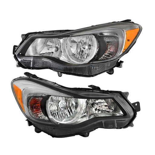 DURAFORCE For 2012-14-15 Subaru Impreza/2013-2016 Crosstrek Left+Right Halogen Headlights