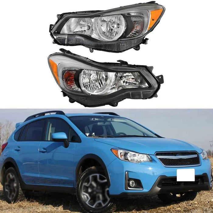 DURAFORCE For 2012-14-15 Subaru Impreza/2013-2016 Crosstrek Left+Right Halogen Headlights