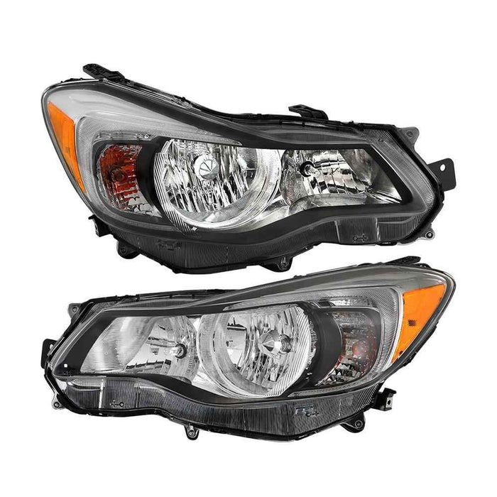 DURAFORCE For 2012-14-15 Subaru Impreza/2013-2016 Crosstrek Left+Right Halogen Headlights