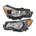 DURAFORCE For 2012-14-15 Subaru Impreza/2013-2016 Crosstrek Left+Right Halogen Headlights