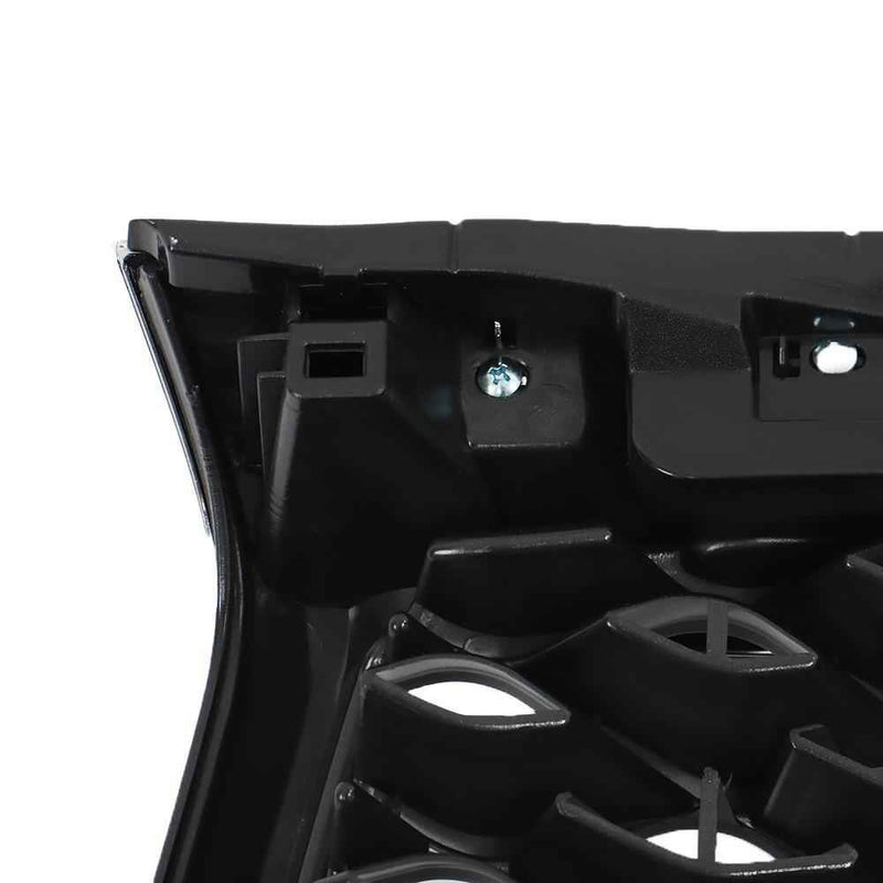 DURAFORCE Front Upper Grille W/Camera Option Chrome For INFINITI QX80 2018 2019 2020-2021