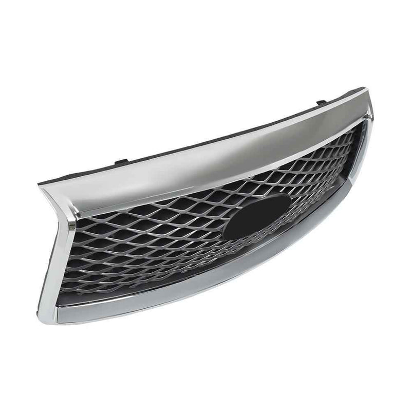 DURAFORCE Front Upper Grille W/Camera Option Chrome For INFINITI QX80 2018 2019 2020-2021