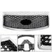 DURAFORCE Front Upper Grille W/Camera Option Chrome For INFINITI QX80 2018 2019 2020-2021
