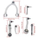 DURAFORCE For Mercedes Benz E300 2017-19 2053305901 12× Front Supension Control Arm Kits