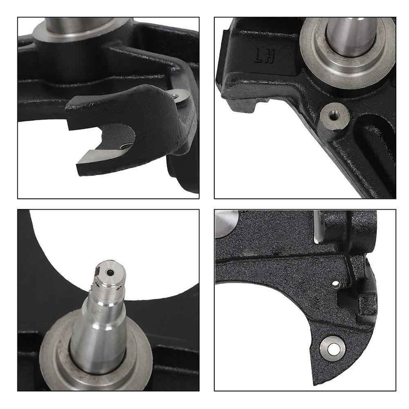 DURAFORCE Pair 2.5'' Drop Lowering Spindles w/1.25" Rotor For 1973-1986 1987 Chevy C10 2WD