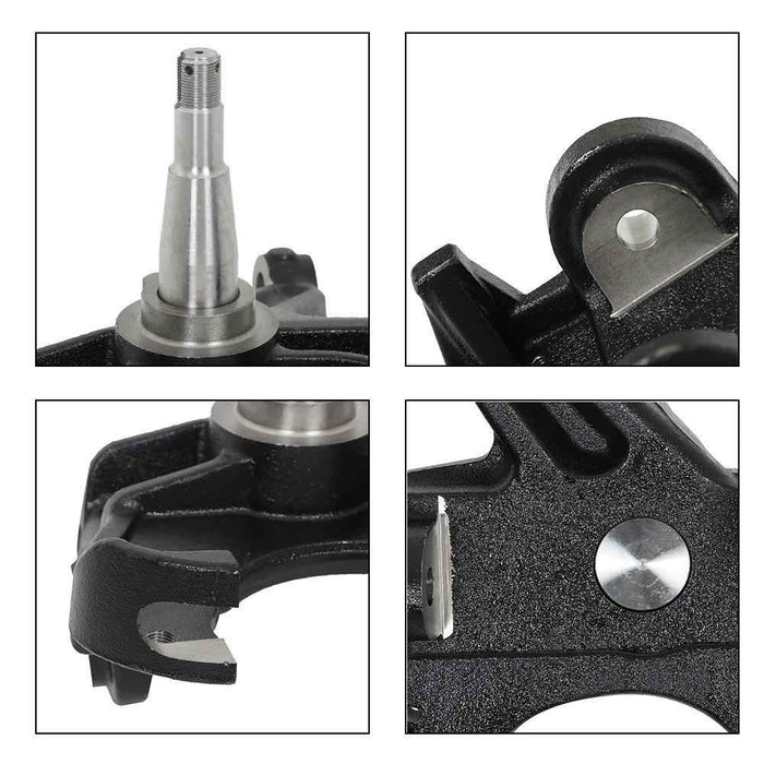 DURAFORCE Pair 2.5'' Drop Lowering Spindles w/1.25" Rotor For 1973-1986 1987 Chevy C10 2WD