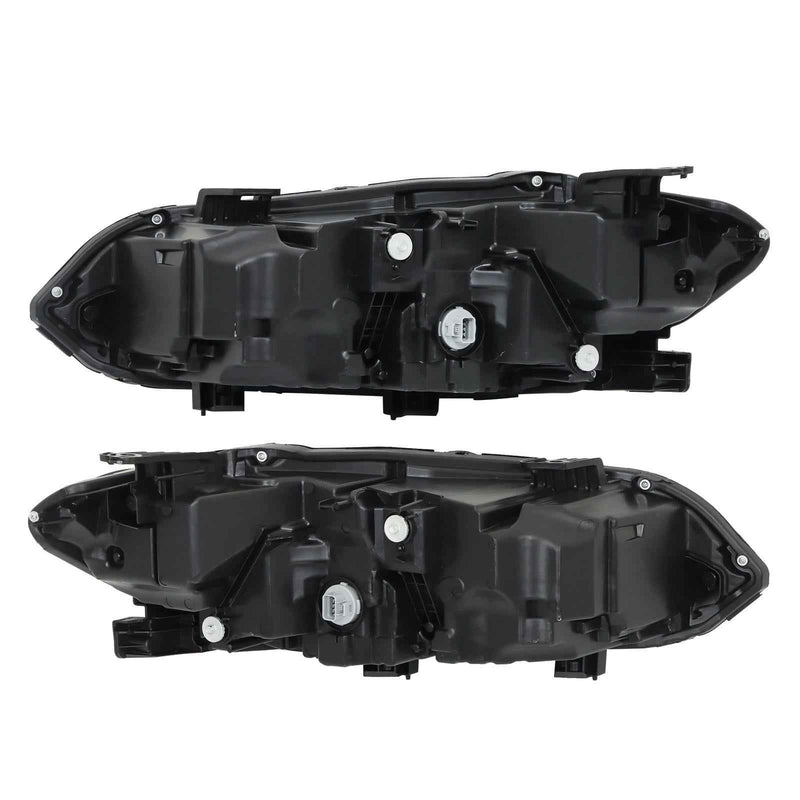 DURAFORCE Headlight Assy For 2022-2023 Honda Civic Sport/Touring Black LED Left&Right Side