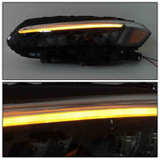 DURAFORCE Headlight Assy For 2022-2023 Honda Civic Sport/Touring Black LED Left&Right Side