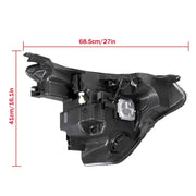 DURAFORCE Driver Side Headlight Headlamp LED For Chevy Trax LS/RS 2024-2025 W/O LED DRL