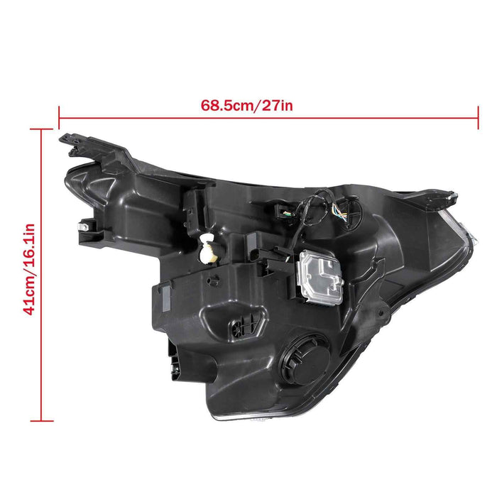 DURAFORCE Driver Side Headlight Headlamp LED For Chevy Trax LS/RS 2024-2025 W/O LED DRL