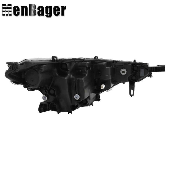 DURAFORCE Left+Right Headlights For Toyota Corolla Cross L LE 2022-2023 Black Houisng LED