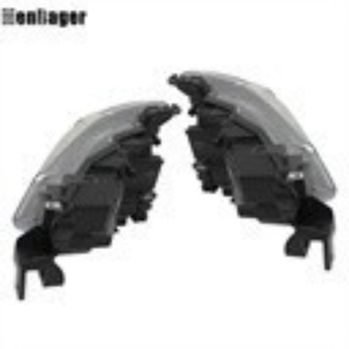 DURAFORCE Projector Headlights For 2014-2016-2017 Mazda 6 Left&Right Halogen Black Housing