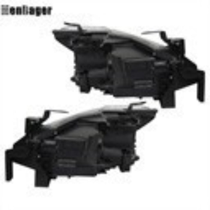 DURAFORCE Projector Headlights For 2014-2016-2017 Mazda 6 Left&Right Halogen Black Housing