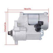 DURAFORCE Starter 16695-63011 128000-0050 For Kubota BX2230D BX2350D BX2360 BX24 BX25