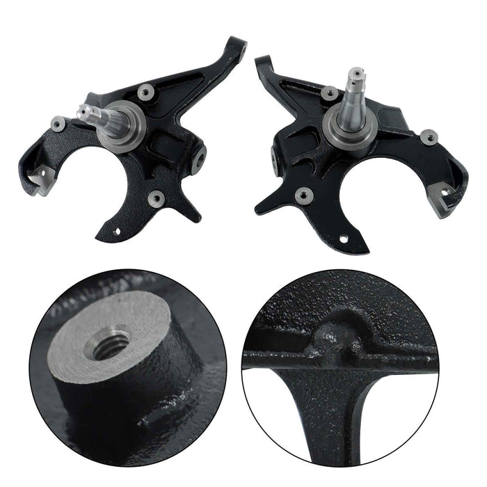 DURAFORCE Pair 2'' Drop Lowering Spindles Fit For Chevrolet S10 1982 1983 1984 1985-2004