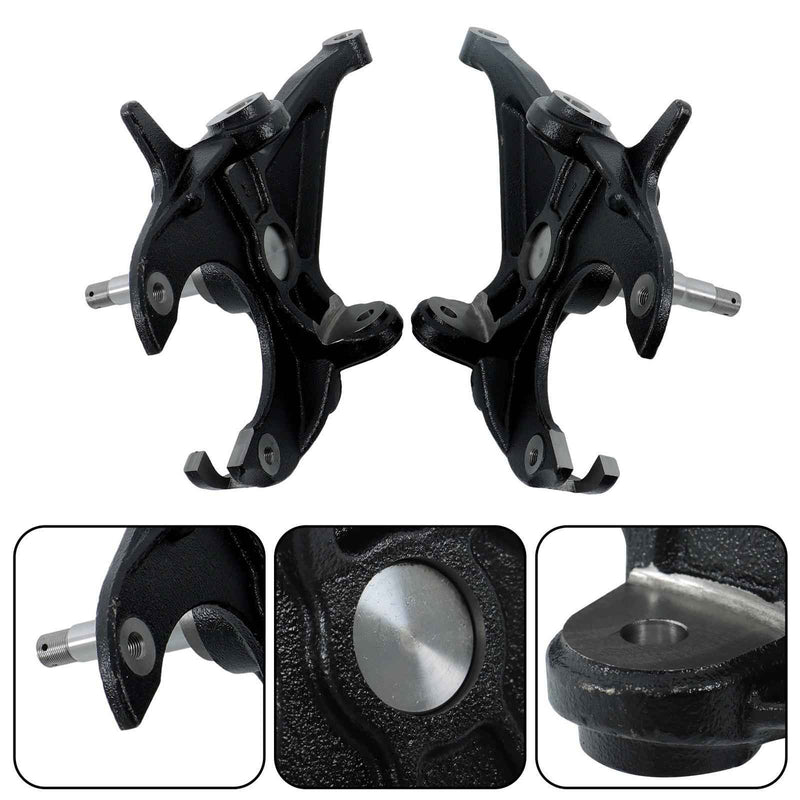 DURAFORCE Pair 2'' Drop Lowering Spindles Fit For Chevrolet S10 1982 1983 1984 1985-2004