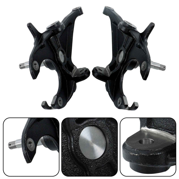 DURAFORCE Pair 2'' Drop Lowering Spindles Fit For Chevrolet S10 1982 1983 1984 1985-2004