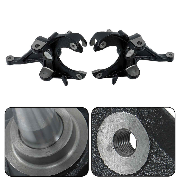 DURAFORCE Pair 2'' Drop Lowering Spindles Fit For Chevrolet S10 1982 1983 1984 1985-2004