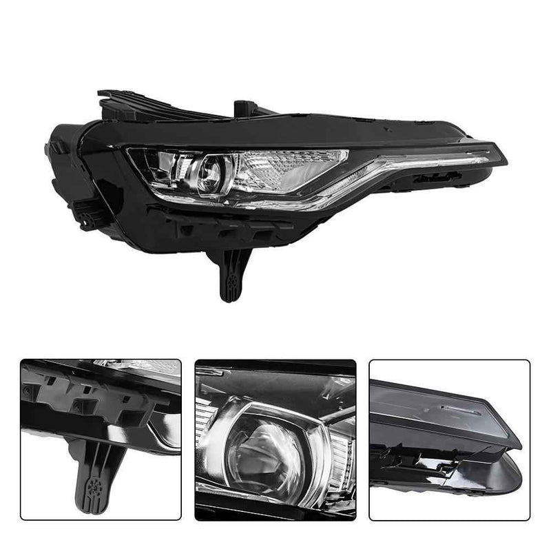 DURAFORCE Headlight For 19-24 Chevy Camaro SS 1SS 2SS RS Right Side Headlamp Replacement