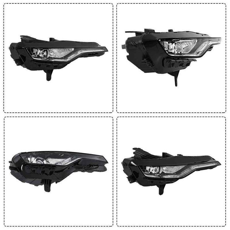 DURAFORCE Headlight For 19-24 Chevy Camaro SS 1SS 2SS RS Right Side Headlamp Replacement