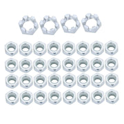 DURAFORCE 8 Sets Boat Trailer Axle Kits with 4 on 4" Bolt Idler Hub & 1" Round BT8 Spindle