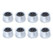 DURAFORCE 8 Sets Boat Trailer Axle Kits with 4 on 4" Bolt Idler Hub & 1" Round BT8 Spindle
