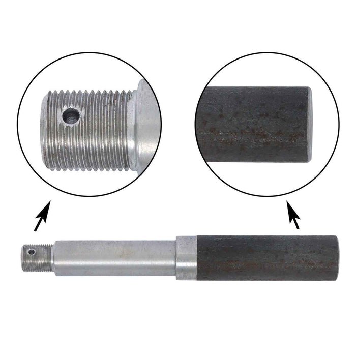 DURAFORCE 8 Sets Boat Trailer Axle Kits with 4 on 4" Bolt Idler Hub & 1" Round BT8 Spindle